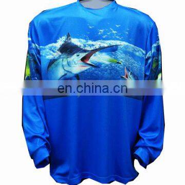 Full Sublimation Long Sleeve Fishing Shirt