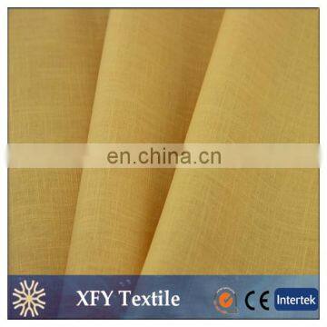 100 Ramie Fabric Plain Dyed Fabric photo-3