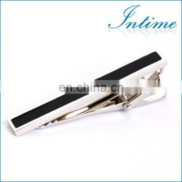 Black Bar Tie Clip