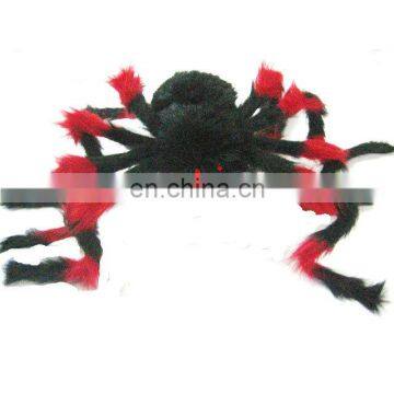 CG-H8027 Halloween big sipder black red spider plush spider