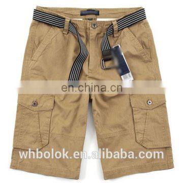 Customized Mens Short Cargo Pants With Muli Pockets Cotton Twill Pants for Men photo-2