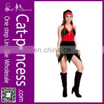 Hot sale halter neck sexy lingerie christmas party dresses