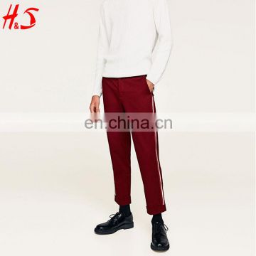 American Like Fashion Pants Custom Trousers With Side Stripe