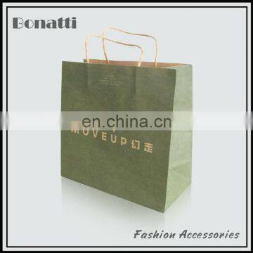 craft brand paper bag wholesale brown shopping bag with high qualiy