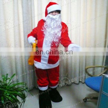 2012 hot sale santa claus mascot costume