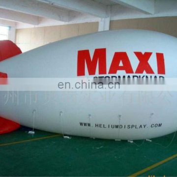 Large inflatable helium airplane balloon for advertisment