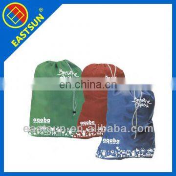 customized cheap drawstring bag with printing