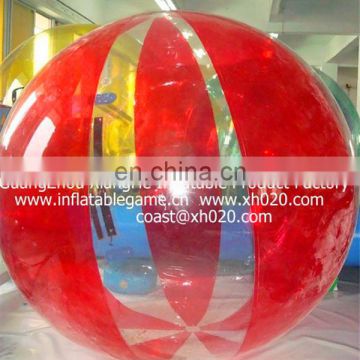 TPU or PVC inflatable ball water ball water walking ball on promotion