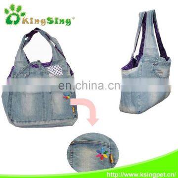 Popular in Japan Jeans sling pet bag