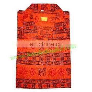 Full Sleeve Short Yoga Kurta in Cotton, Size : Chest 110 x Height 69 x Sleeve 57 Centimeters. photo-5