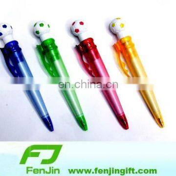 Plastic football ball pen