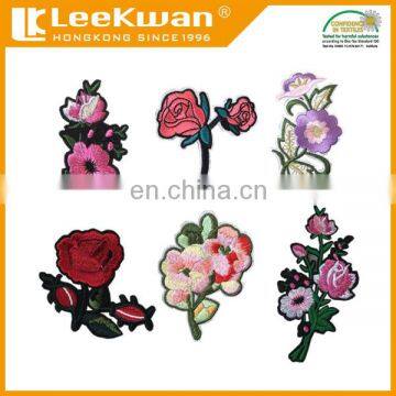 Wholesale Custom Flower Embroidery Patch/Flower Applique photo-2