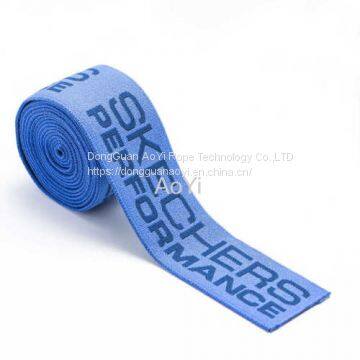 5cm Jacquard Polyester Spandex knitted tape for clothing