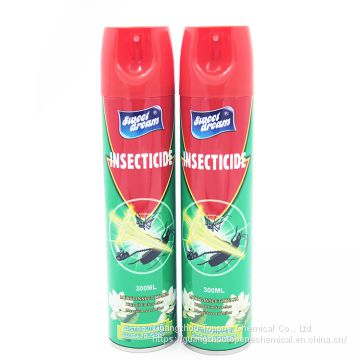 300ML water base insecticide spray, kill cockroaches and mosquitoes spray