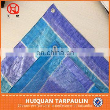 Stripe Color Polypropylene Sheet Tent Tarpaulin