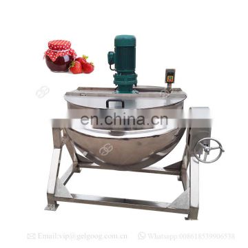 Industrial Electric Milk Boiling Jacket Kettle Pot Boiling Machine