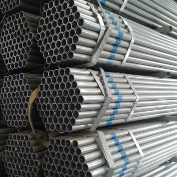 Galvanized Plumbing Pipe 10 Foot Galvanized Pipe Erw Steel Round Tubing Standard Zinc Coated Round