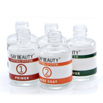 Fast Drying Nails Dip Powder 3 in 1 Dipping Powder Private Label in Stock Dipping Liquid