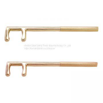 Non sparking Valve Handle Aluminum bronze 60*500mm