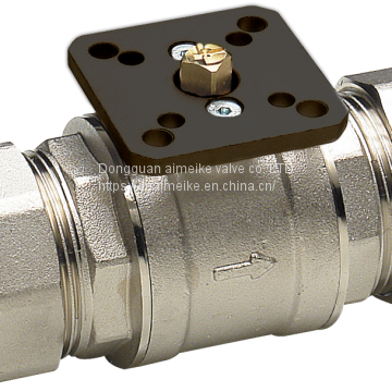 DN50 Internal Thread 325-ENO PN40 Two-way Brass Ball Valve