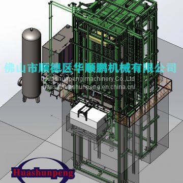 The Whole Plant Planning of 800 Ton Hot Pressing Machine Gluing Sheet Layer Automatically Incoming and Outgoing Material Man-made Board photo-2