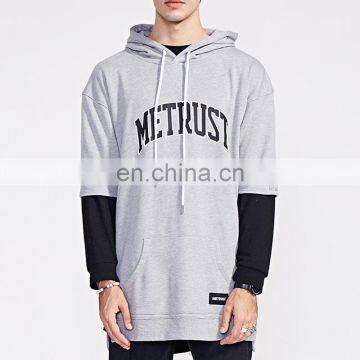 Wholesale Hip Hop Style Hooded Sweatshirt Customised Hoodies Thin