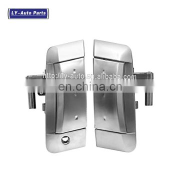 Left/Right Outside Exterior Silver Door Handle For 03-09 Nissan 350Z 80607-CD41E 80607-CD41D