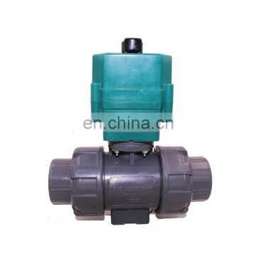 double union CTF-001 10nm 2 way dn 32 electrically actuated ball valve