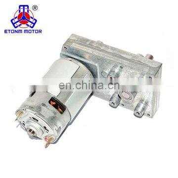 ET-CGM95A Small Durable flat gearbox 12VDC 24V DC Spur Gear motor for wheelchair