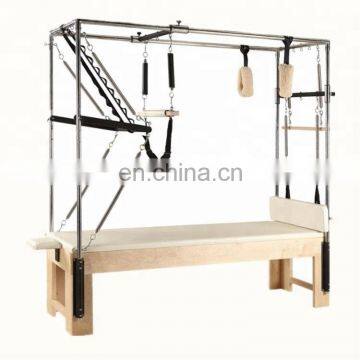 Commercial Home Use Fitness Pilates Reformer Equipment Body Balanced Pilates Machine With Full Trapeze Cadillac Pilates Reformer photo-5