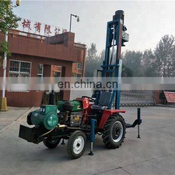 Truck Mounted Borehole Drilling Rig Prices / 200m Deep Hydraulic Borehole Water Well Drilling Rig photo-2