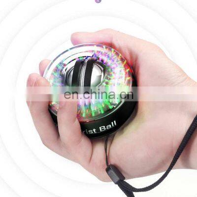 2021 Wholesale Wrist Power Ball AutoStart Spinner Gyroscopic Wrist Power Gyroscopic Ball