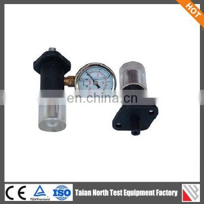 VE pump piston stroke gauge oil filled small pressure gauge