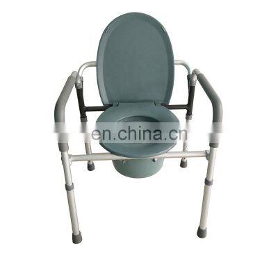 hospital portable commode toilet chair shower commode chair folding