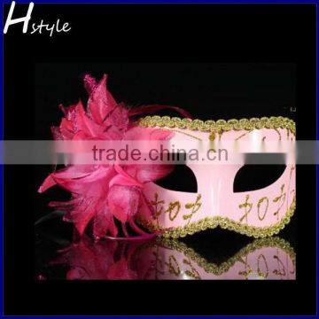 Colorful Flower venetian masquerade half face mask,halloween dress ball eye mask,sex party mask SC072