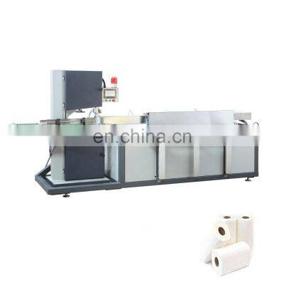 Full automatic kitchen towel paper band saw cutting machine