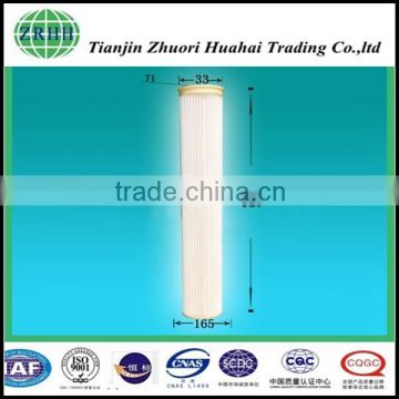 particulate removal & coalescing applicants temperature resistant filter element