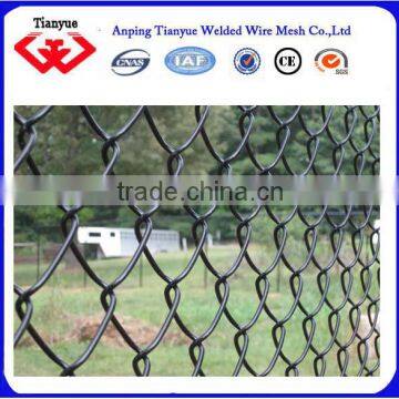 Green Color Pvc Coated Chain Link Fence photo-5