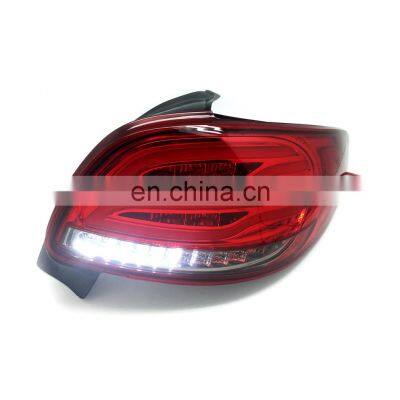 Modified Led Rear Tail Lamp for Peugeot 206 Hatchback Dynamic Style