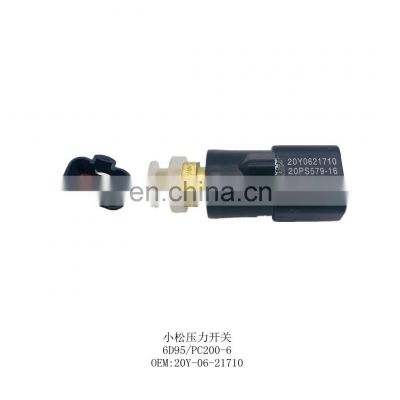 20Y-06-21710 Excavator Pressure Sensor for PC200-6 electric parts Pressure Switch