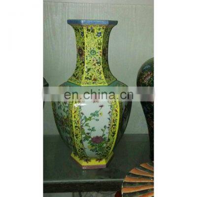 Top Antique Replica, Heavy Famille Rose Porcelain Vase With QianLong Mark