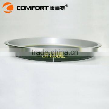 China wholesale plastic tray unique shape cup and saucer