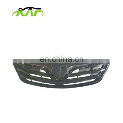 For Toyota 2010 Corolla front bumper radiator Grille  53100-02240 53111-02690  black yellow and slivery