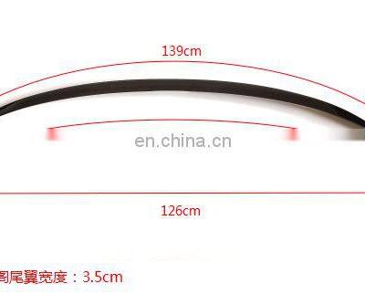 ChangZhou HongHang Other Auto Parts, Black Glossy Universal Rear Wing Spoiler for Honda Accord photo-2
