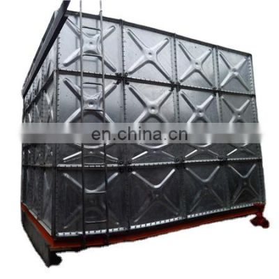 The Best Price! !100 cubic meters galvanized water tanks