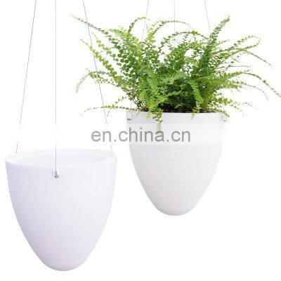 Customized Indoor Hanging Plant Mini Stand Decorative Living Room Vase Resin Flower Pot photo-5