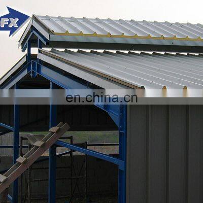 China Poultry Cow Shed Farm Hangar Warehouse Steel Structure Building Workshop Fabrication Animal Cages