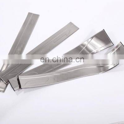 304 Stainless Outside Door Sill Scuff Threshold Protector Plate Cover Trim For Alfa Romeo Giulia 2017 Car Accessories 4pcs