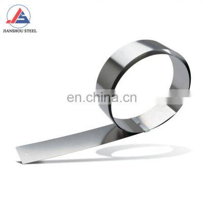 ASTM A240 2b stainless steel strip 201 304 316L 304L 310S 309S SS strip band