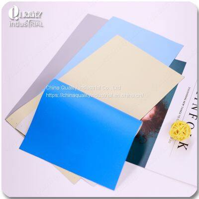 Environmentally Friendly Blue Color Foaming Sunshade Fabric photo-2